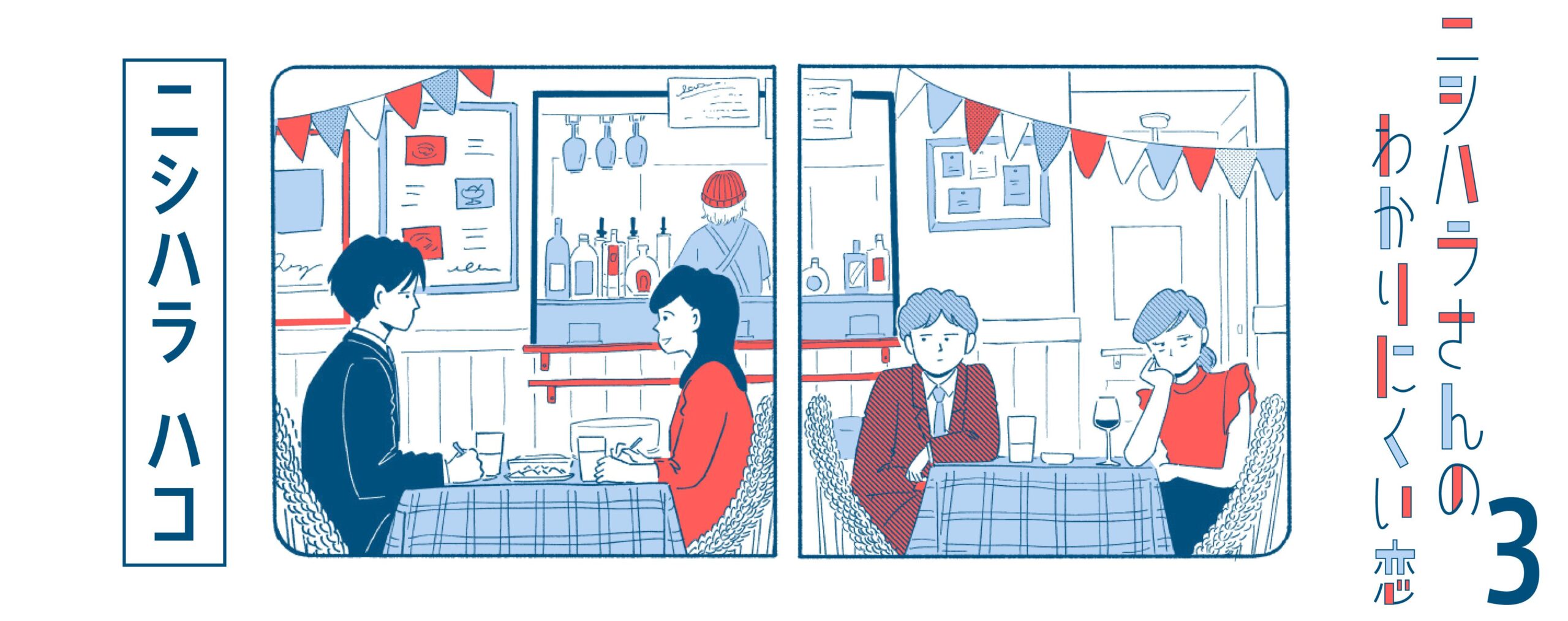 ニシハラさんのわかりにくい恋 ３